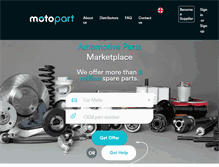 Tablet Screenshot of motopart.com